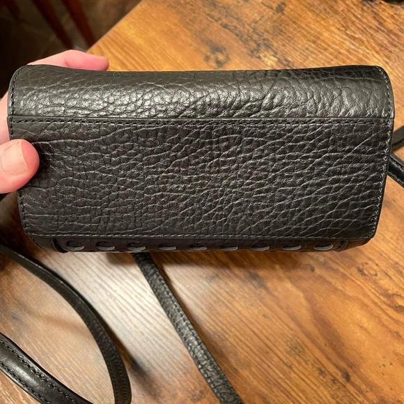 Cute small shoulder bag black leather Kate Spade Perfect condition - Picture 4 of 11